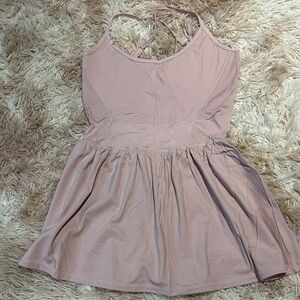 Pink Sleeveless Dress